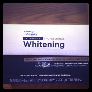 Crest Whitestrips Supreme Professional Whitening